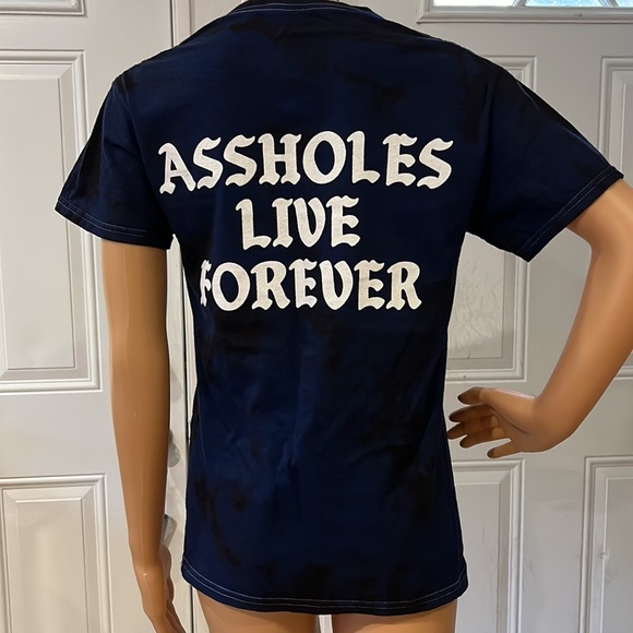 Assholes Live Forever aka ALF. NWOT S ASSHOLES LIVE FOREVER Tie-Dyed T-Shirt. - Picture 3 of 4